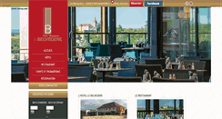 Desktop Screenshot of hotel-le-belvedere.fr